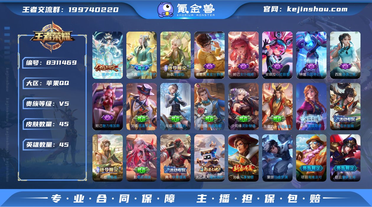 UR8205 苹果QQ V5 45皮 9限...