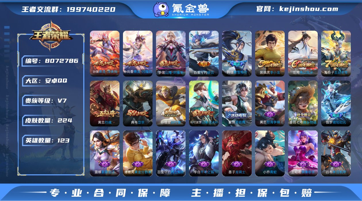 sd - 224皮肤1典藏8传说 鸣剑曳影...