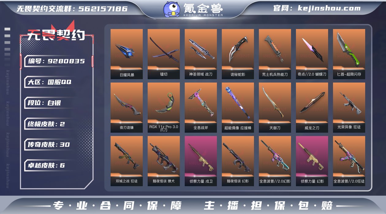 实名: 可修改 皮肤资产价值: 62310...