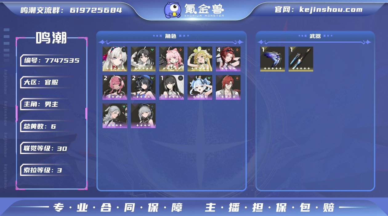 总黄数: 6 联觉等级: 30 拥有五星共...