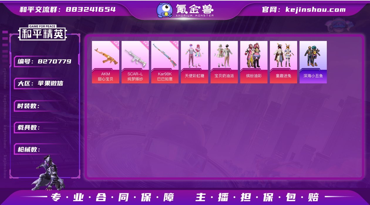 果V可改，猪妹，2B，甜心AK，3满特4淘...