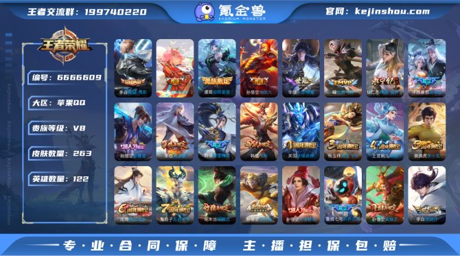 IOS V8【鸣剑曳影】10传说263皮肤...