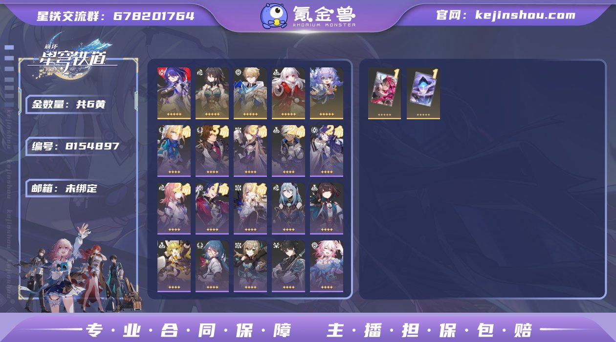 邮箱: 未绑定 开拓者性别: 女 总黄数:...