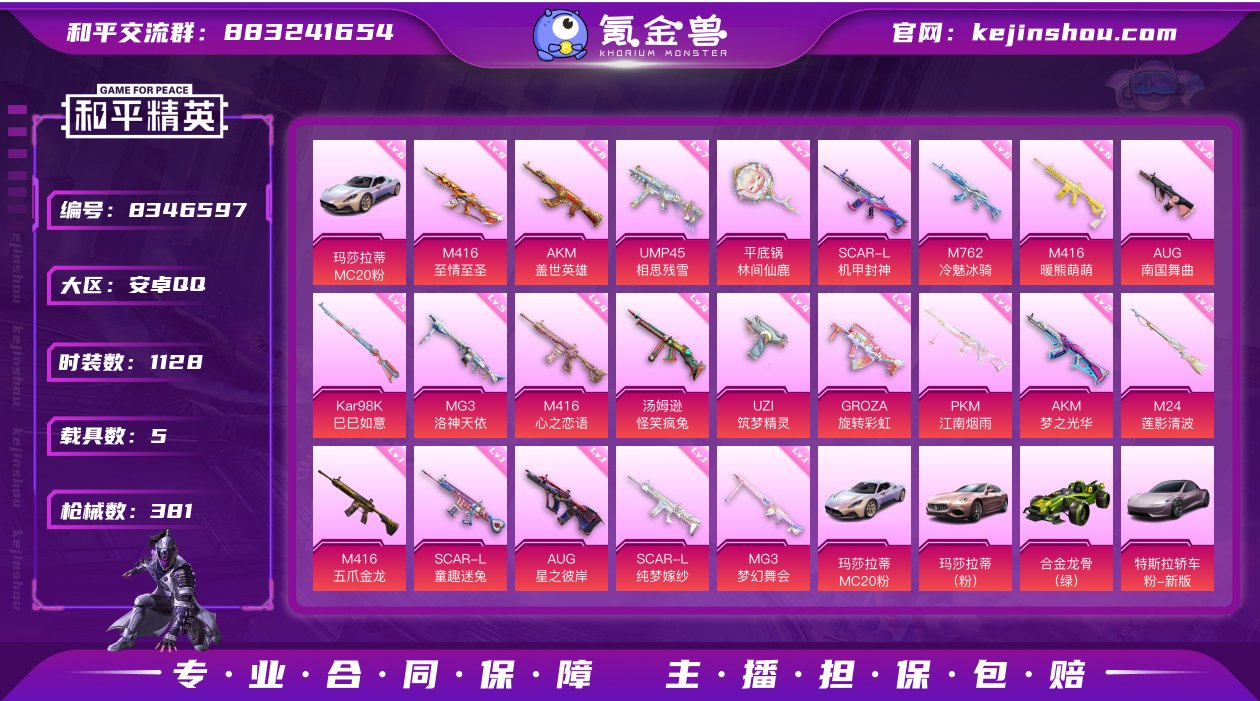 实名: 不可修改 时装数: 1128 载具...
