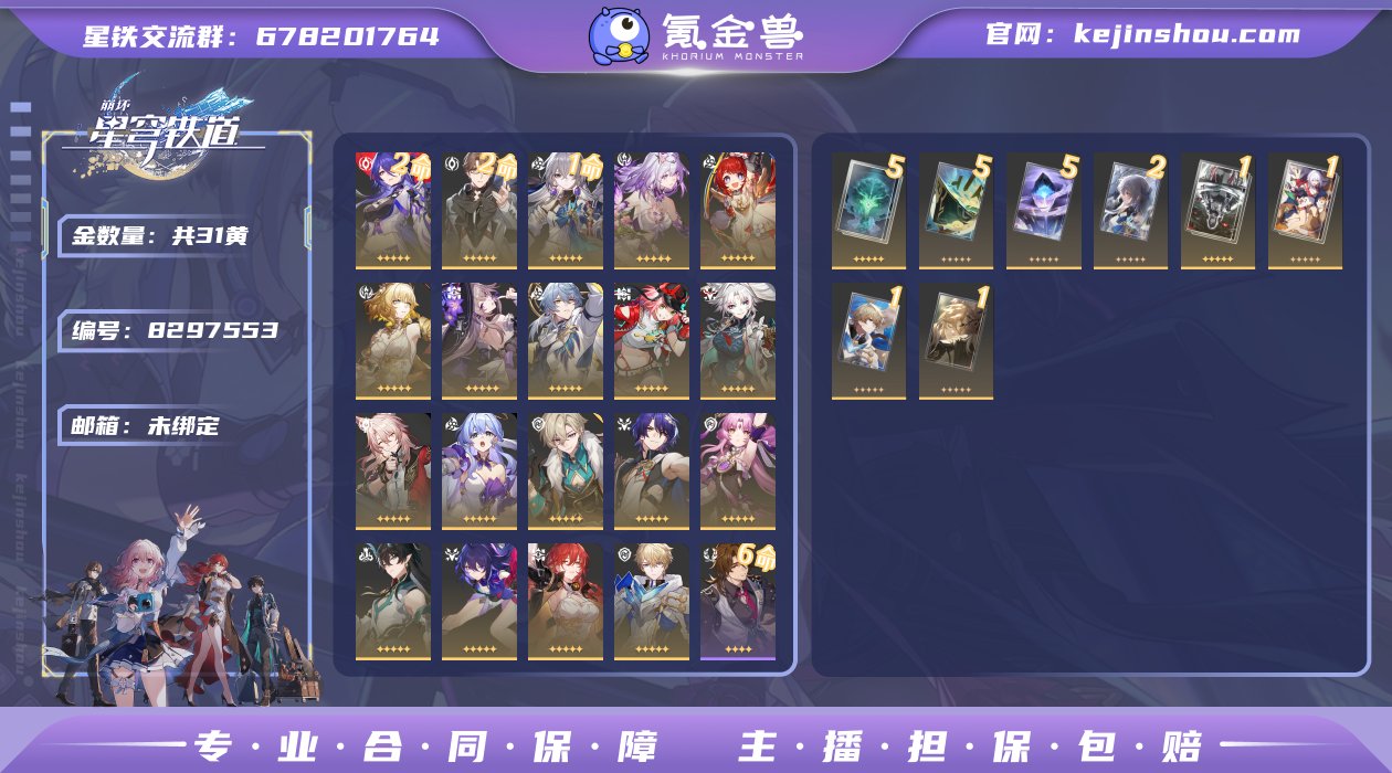 邮箱: 未绑定 开拓者性别: 女 总黄数:...