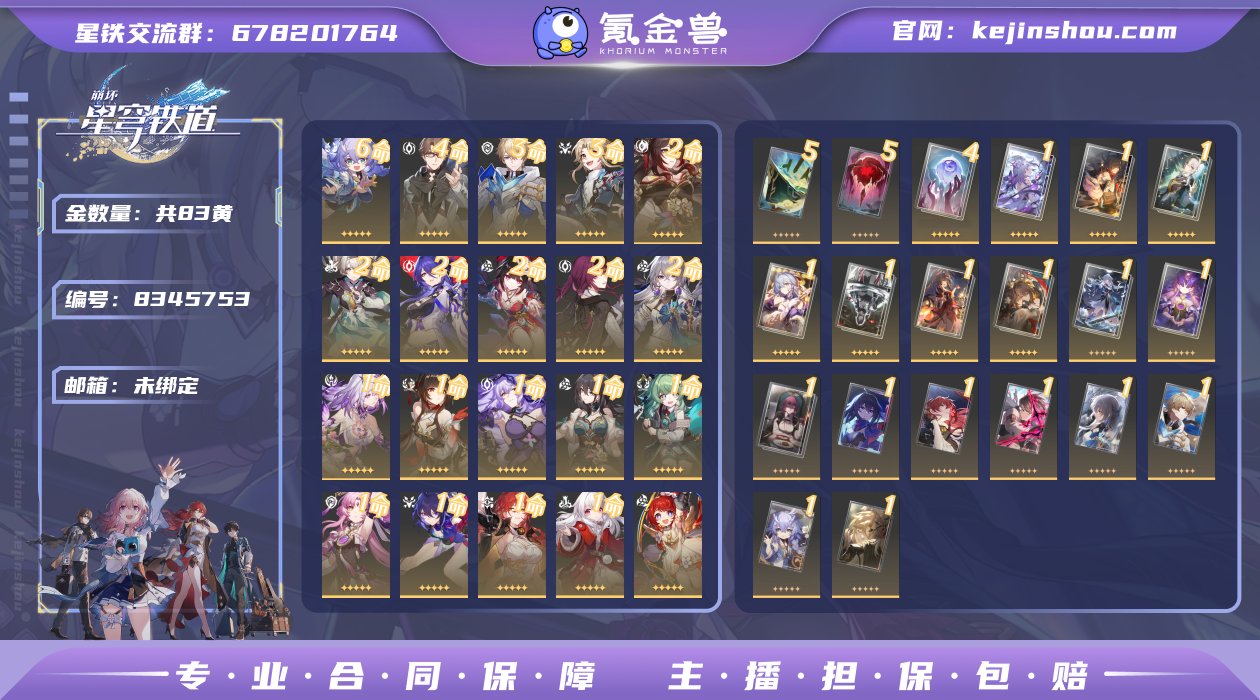 邮箱: 未绑定 开拓者性别: 女 总黄数:...