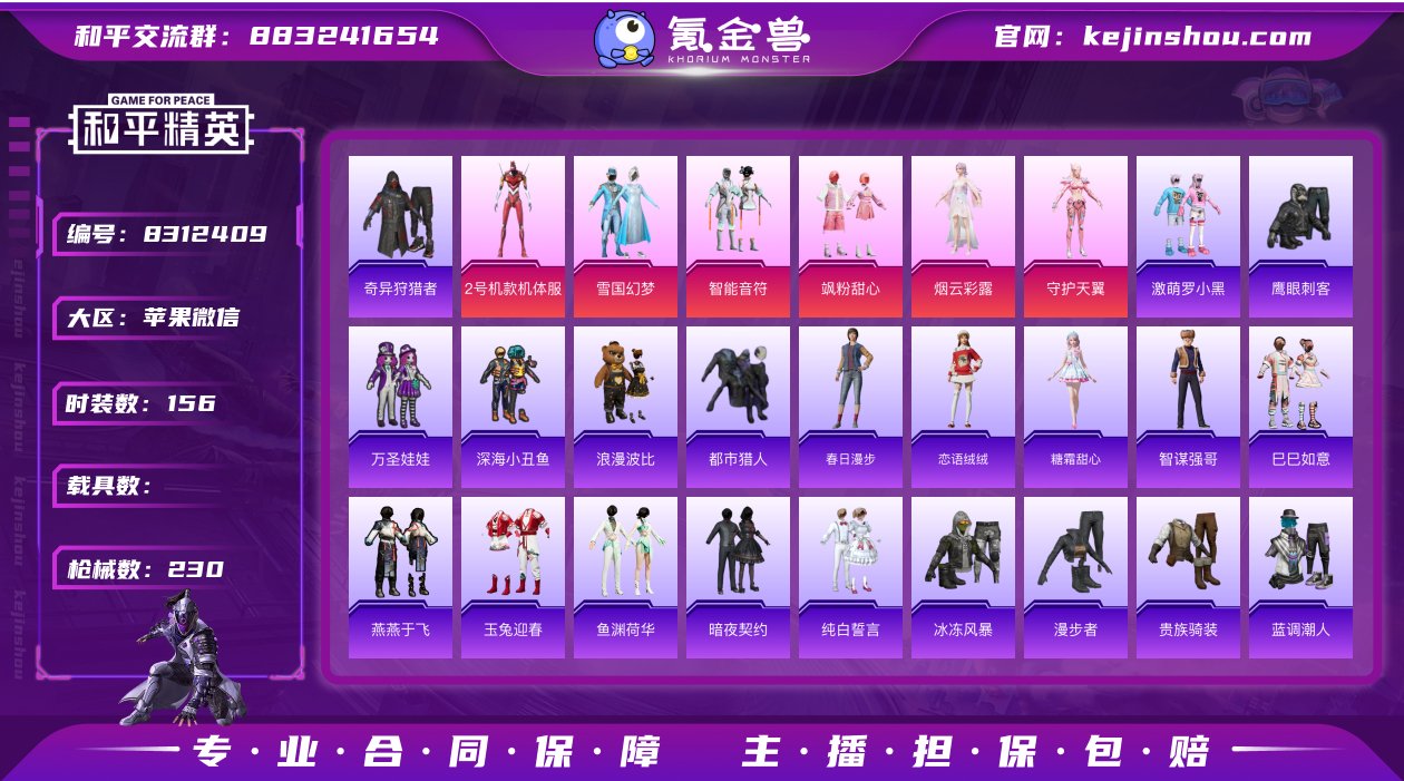 iOS 红螳螂/冰雪女皇/红口罩/蓝口罩/...