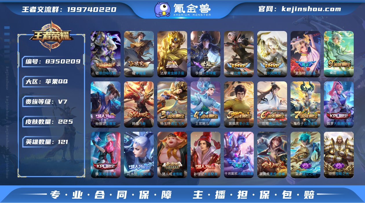 UU8132 苹果Q 可二次 金标孙悟空 ...