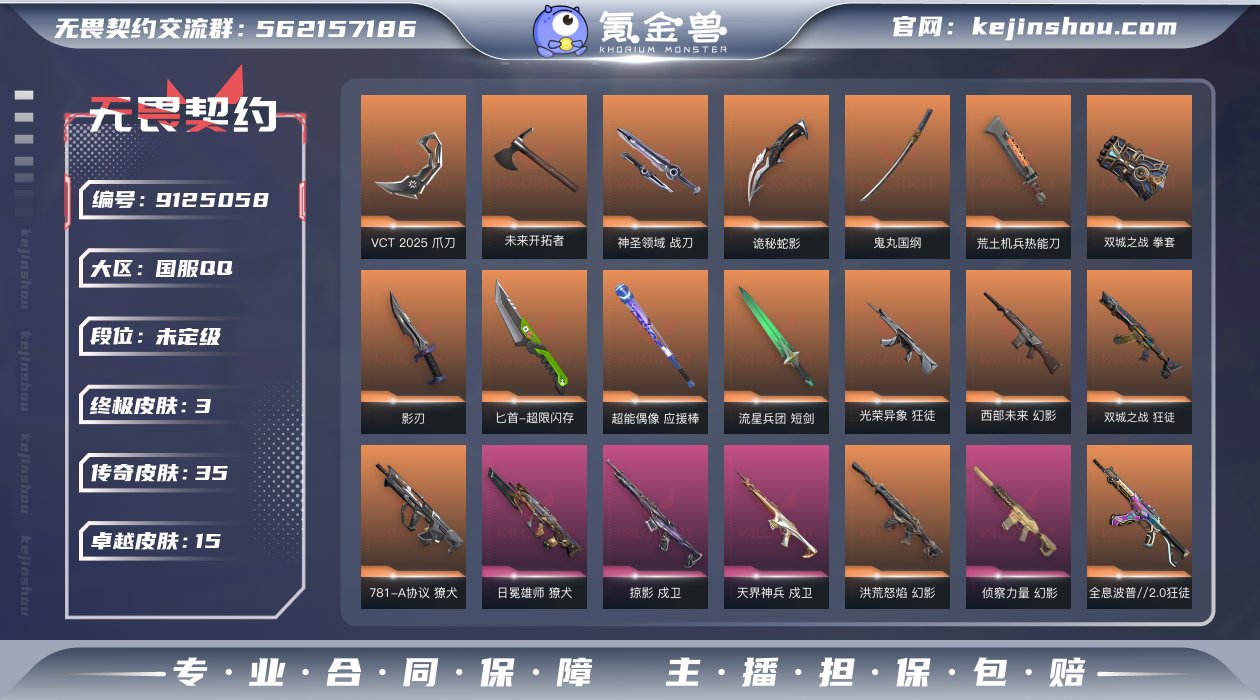 实名: 可修改 皮肤资产价值: 80960...