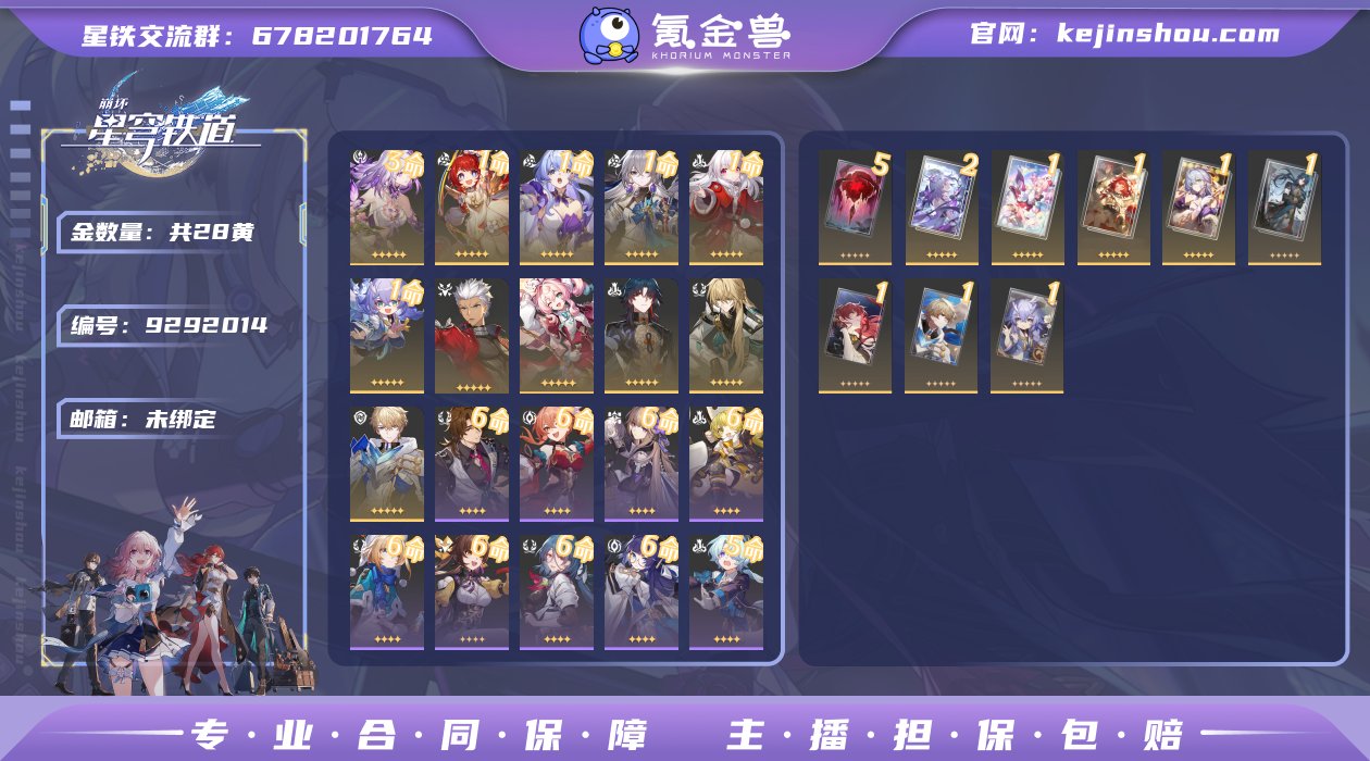 邮箱: 未绑定 开拓者性别: 女 总黄数:...