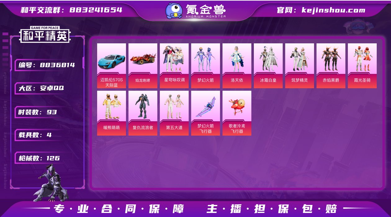 5万热力值，套装-梦幻火箭,套装-冰霜白皇...