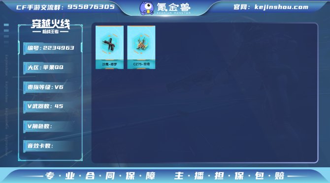 实名: 可修改 v武器: 沙鹰-修罗,CZ...