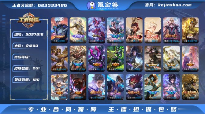 1无双1典藏23传说⭐V8-261皮肤-1...