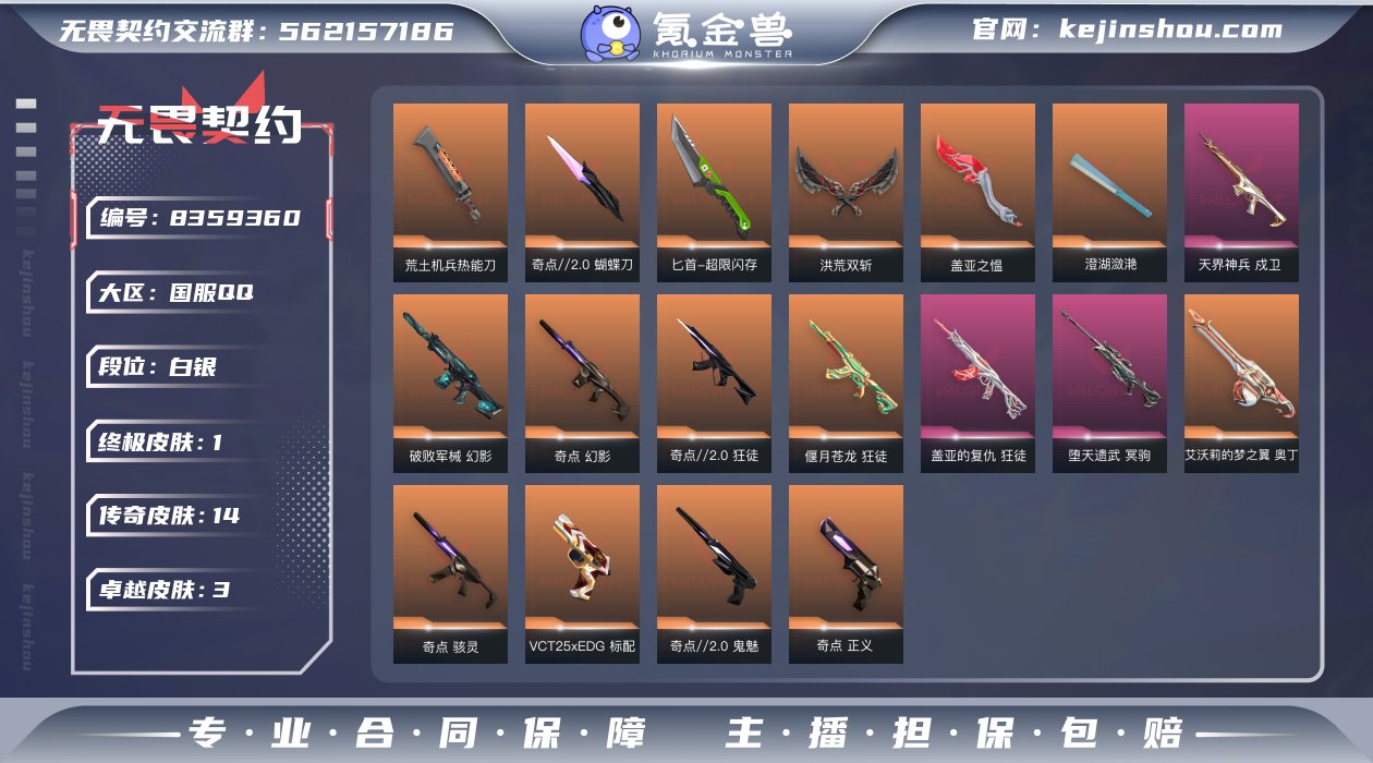 14橙皮 1金皮 3紫皮 52皮肤 23英...