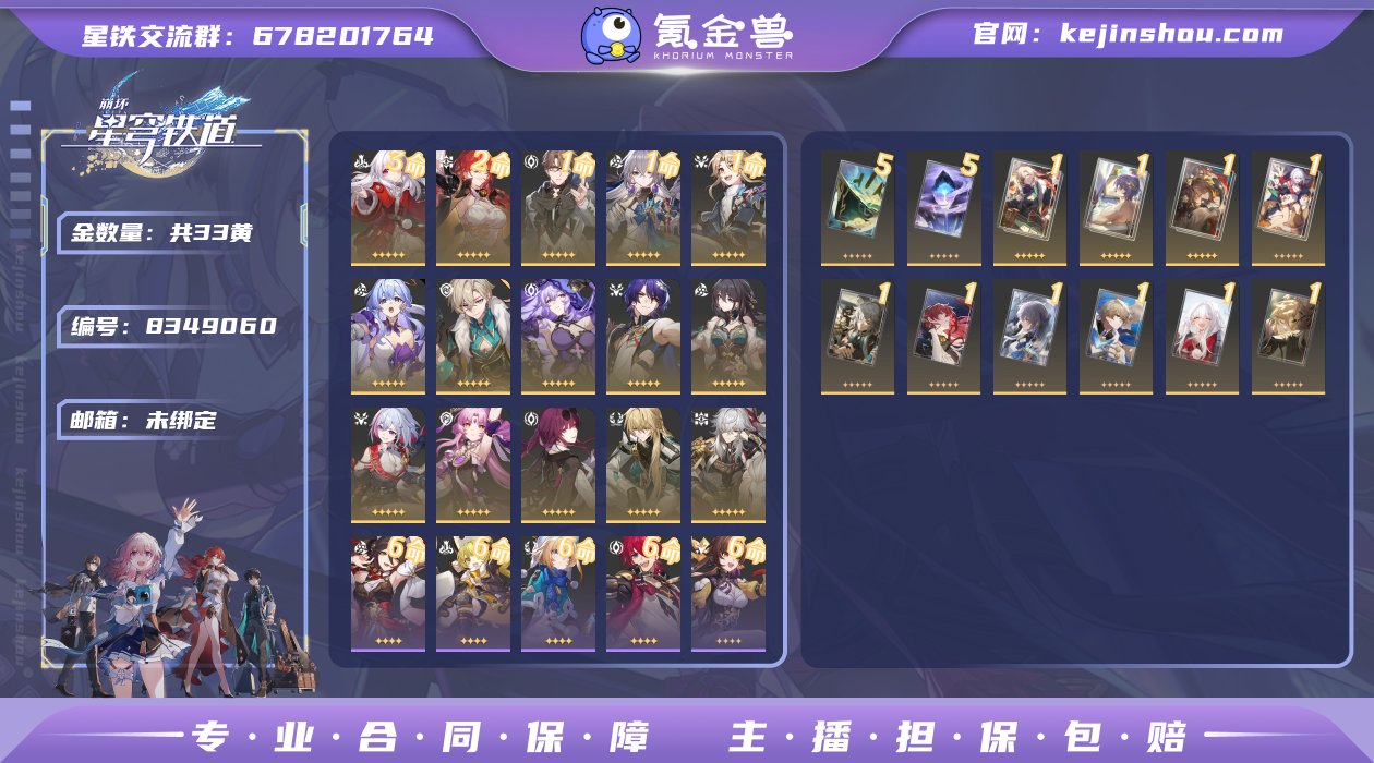 邮箱: 未绑定 开拓者性别: 女 总黄数:...