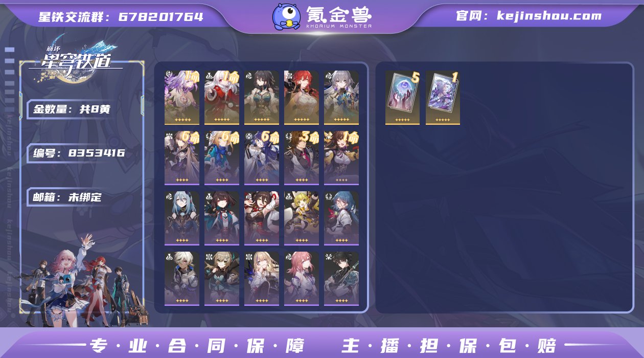 邮箱: 未绑定 开拓者性别: 女 总黄数:...