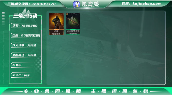 【SJZF635】【传说枪皮】：M4A1突...