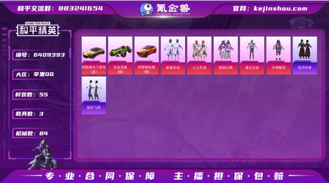 【HPF17】55套装/枪械2/载具3/王...