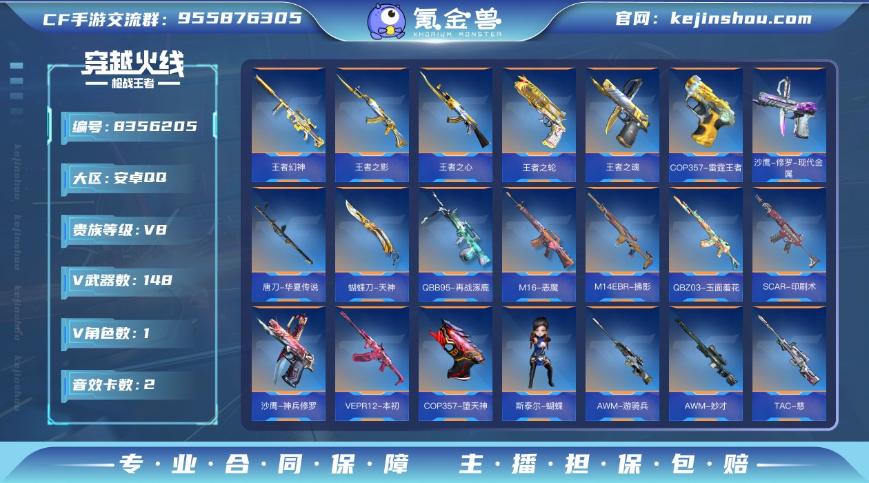 实名: 不可修改 v武器数: 148 王者...