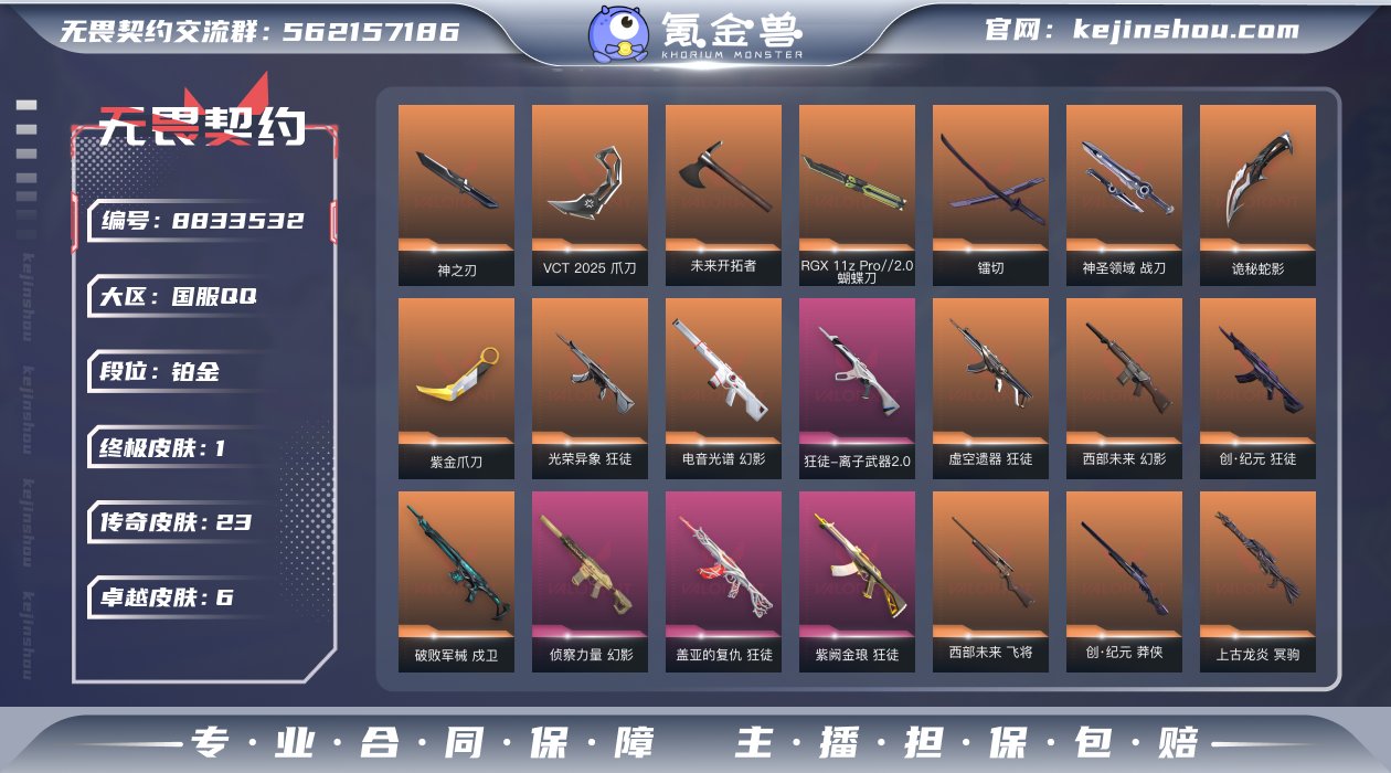 实名: 可修改 皮肤资产价值: 53760...