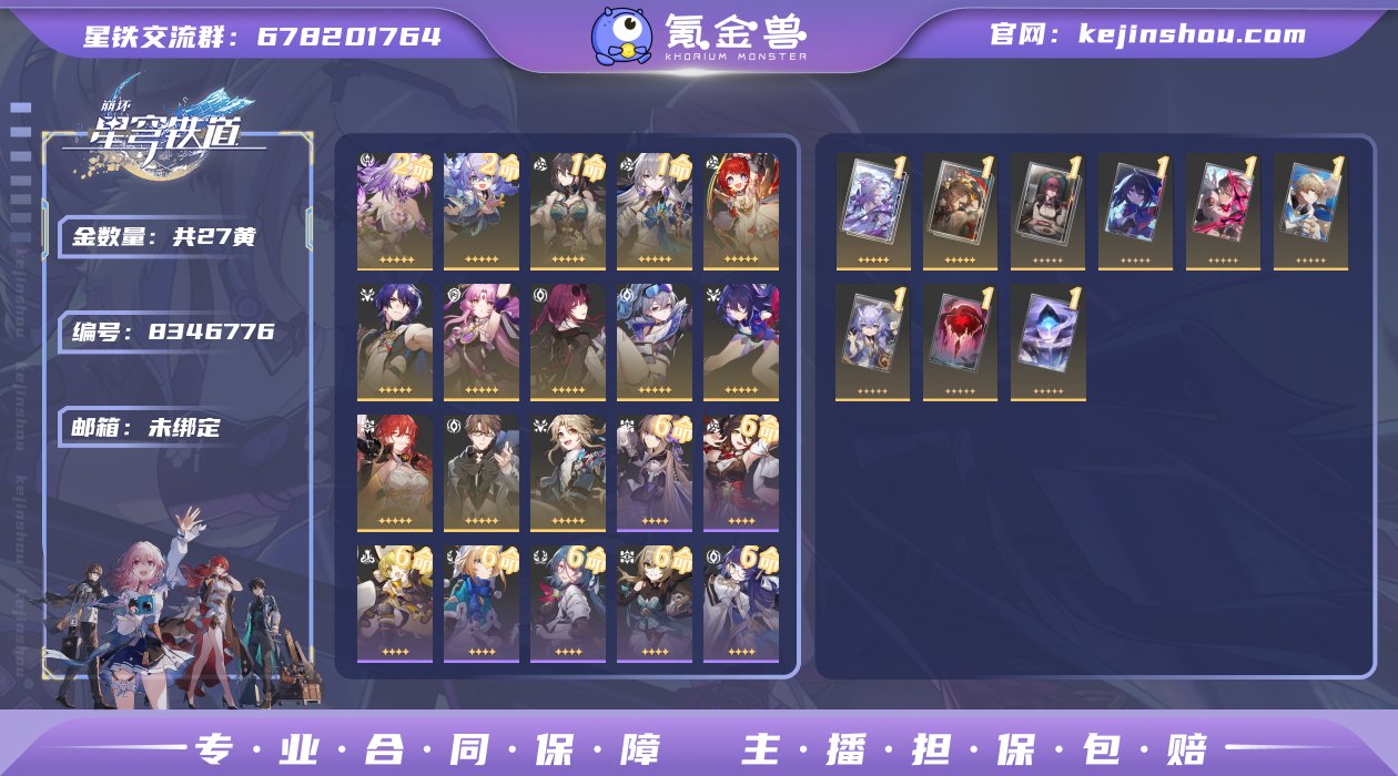 邮箱: 未绑定 开拓者性别: 女 总黄数:...