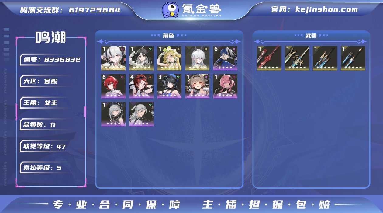 总黄数: 11 联觉等级: 47 拥有五星...