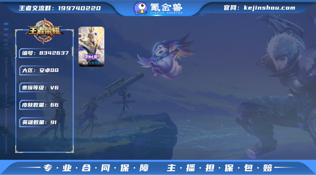 安卓QQ/ V6/ 66皮肤/ 91英雄 ...