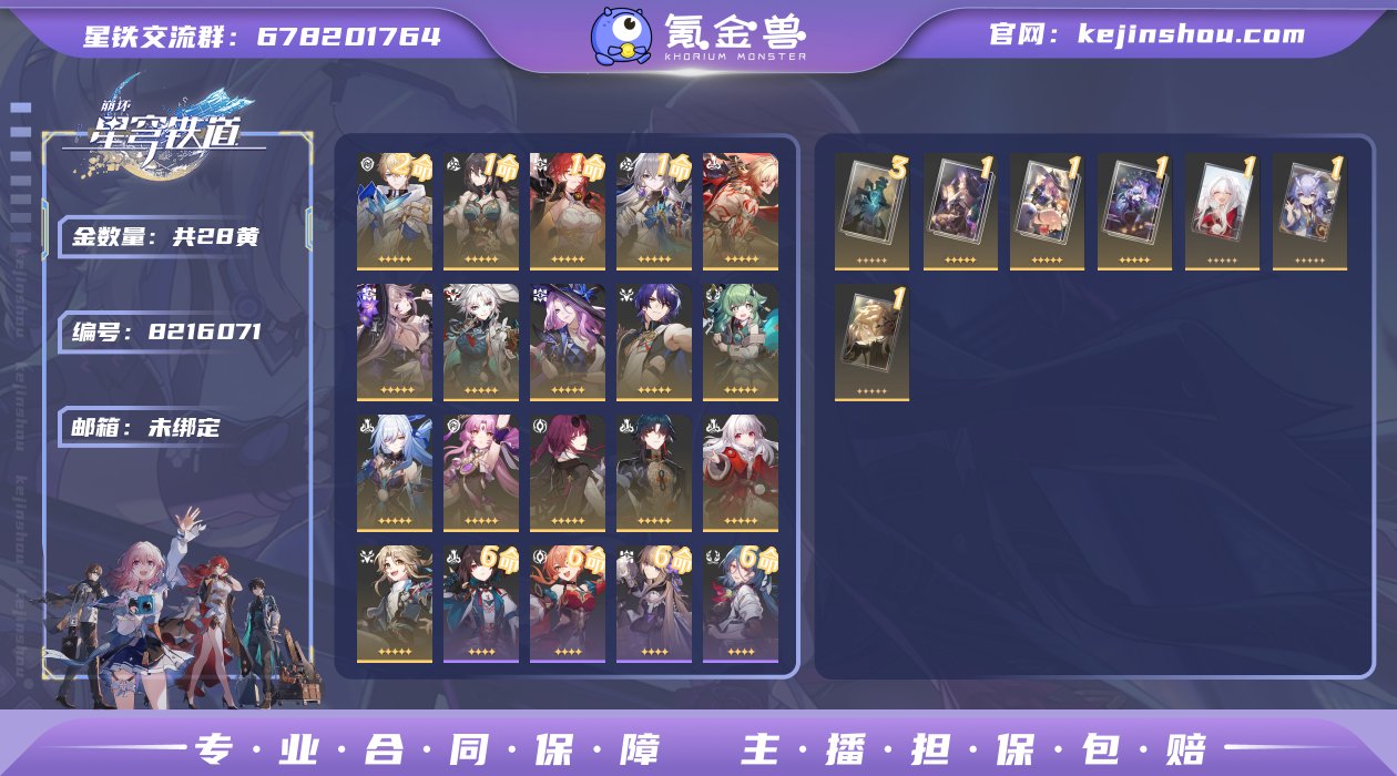 邮箱: 未绑定 开拓者性别: 男 总黄数:...