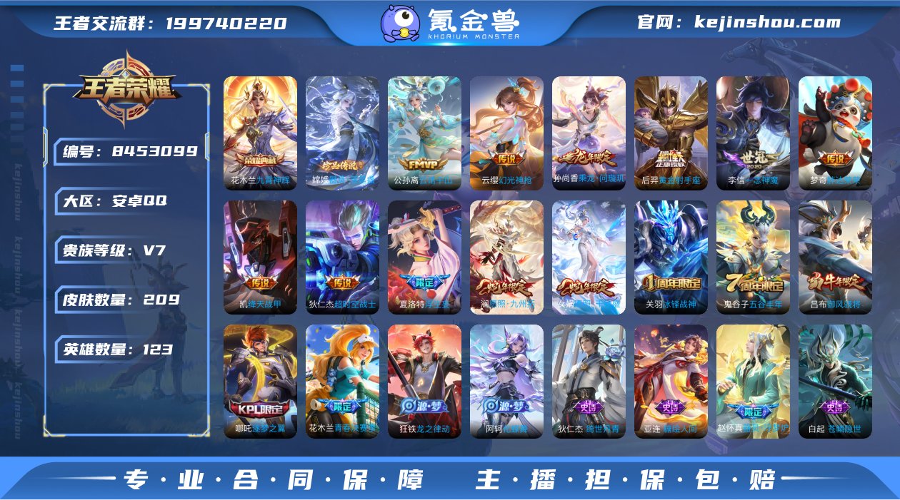 对抗路40段市标花木兰 夏洛特 关羽 孙尚...