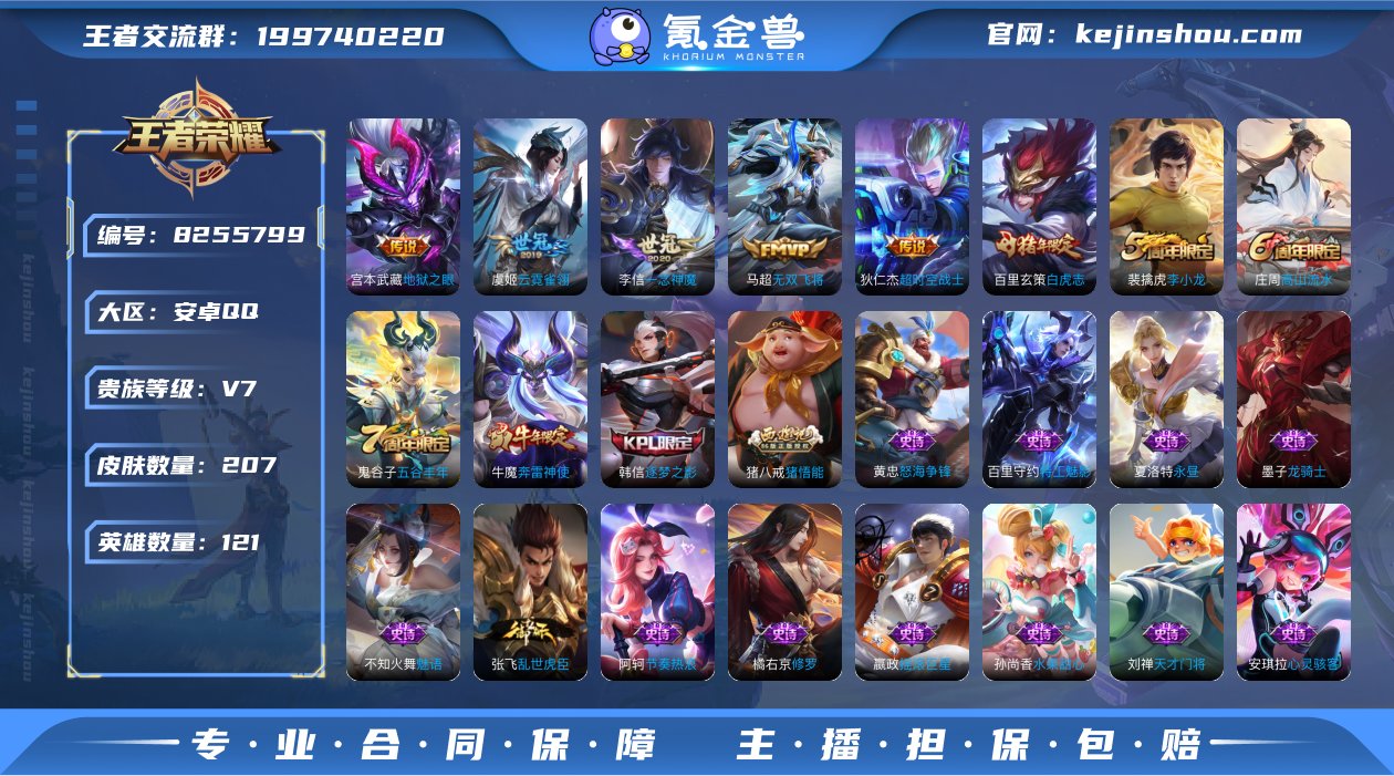 ed - 207皮肤10传说1星元【对抗路...