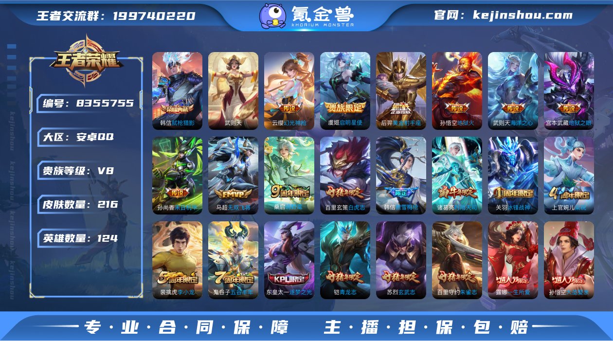 【 可修改/ 性别: 男号 /贵族等级: ...