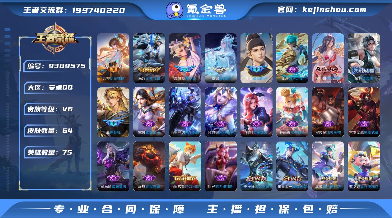 安卓Q-V6-64皮肤 4传说 社交显示 ...
