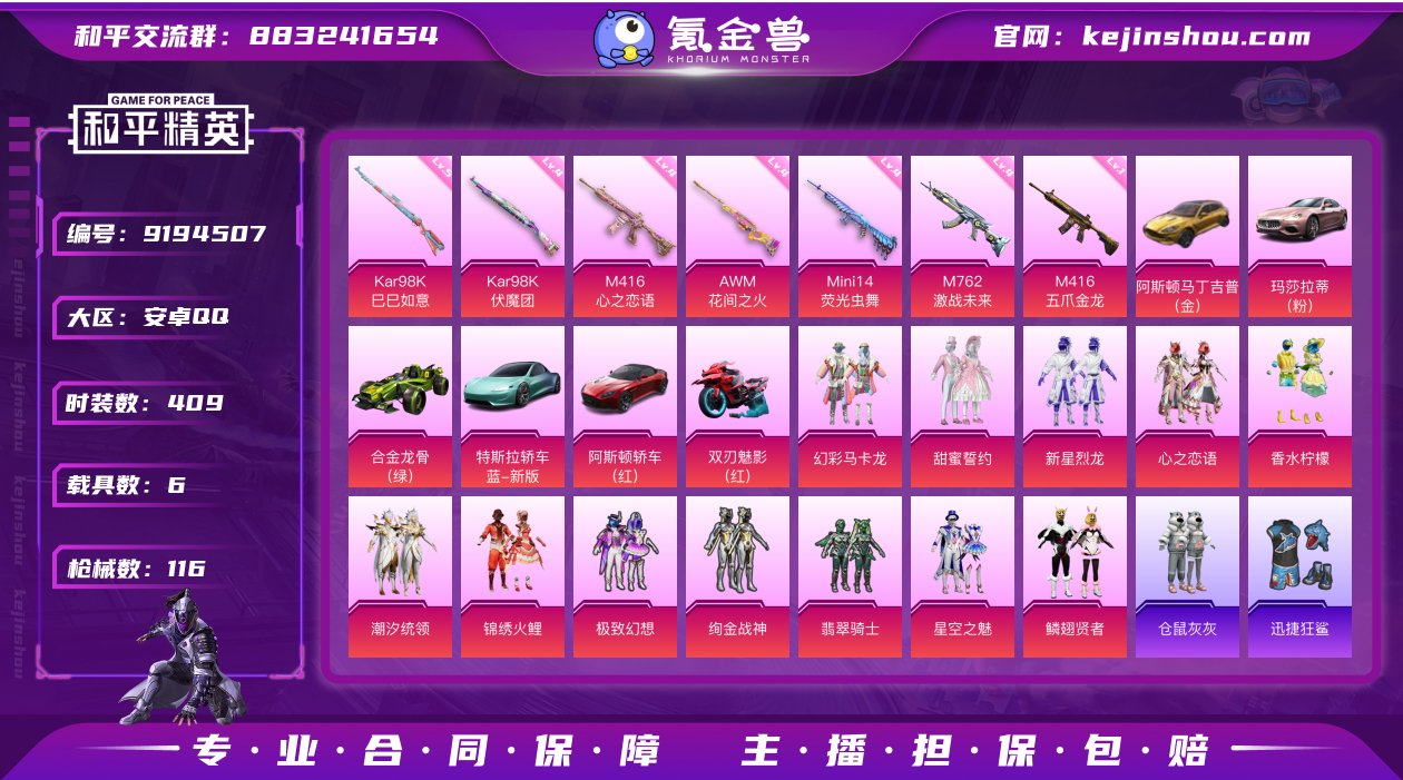 编号78174 可二次 等级62 93套装...