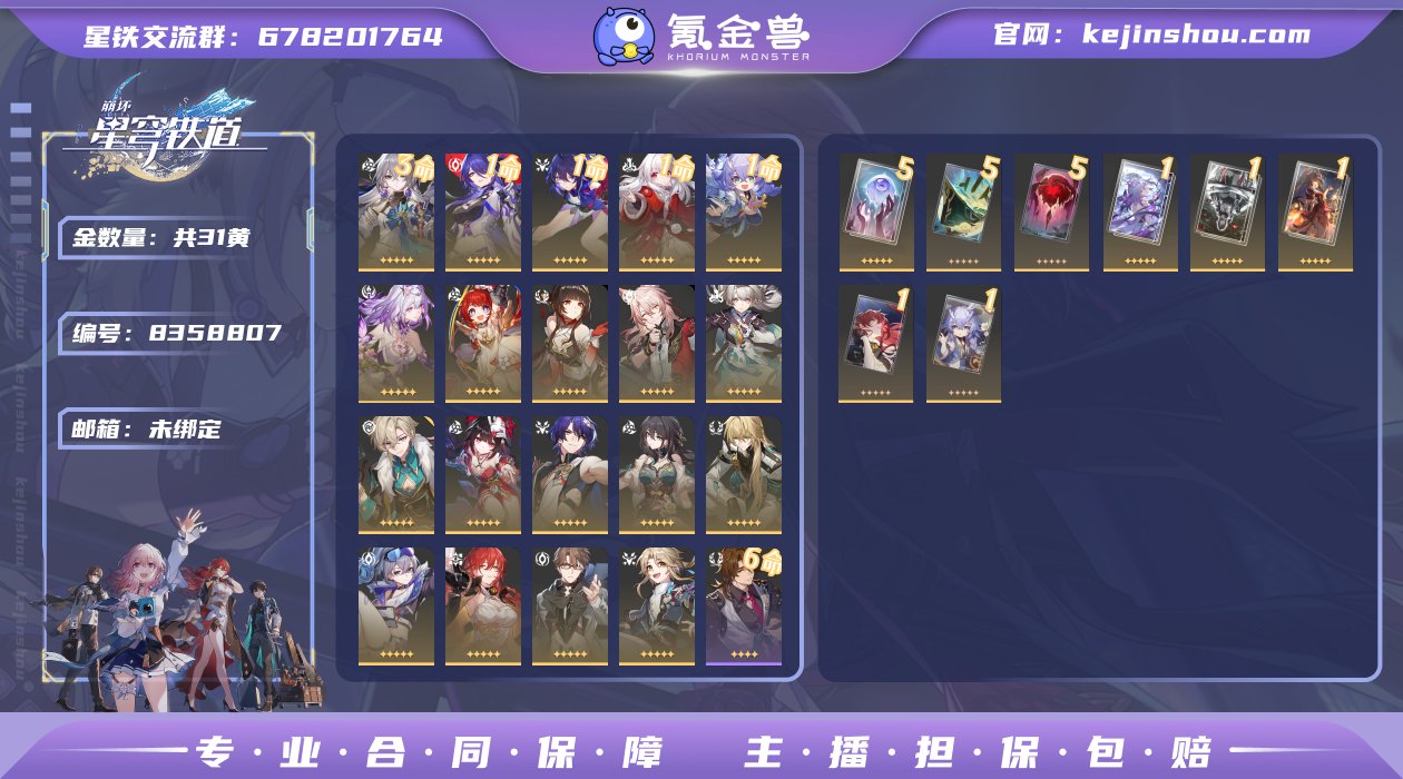 邮箱: 未绑定 开拓者性别: 女 总黄数:...