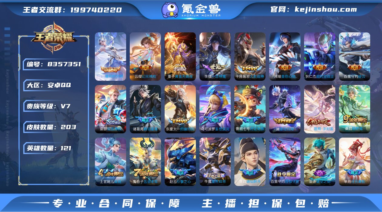 MWZ97748【203皮肤对抗路41段 ...