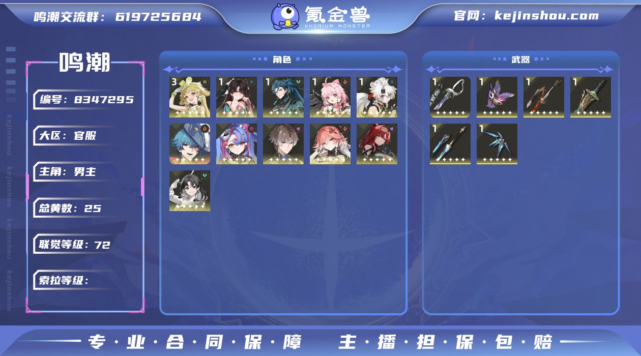 11忌炎 10折枝 01长离洛可可船长 0...