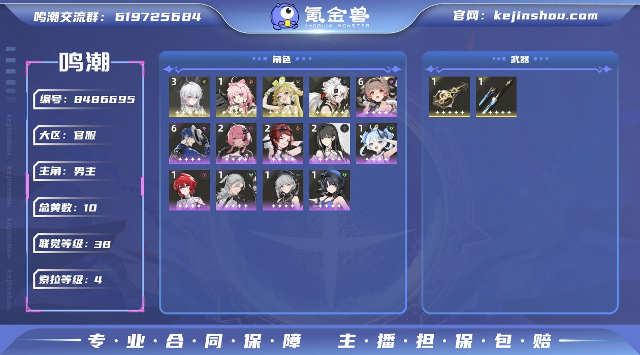 总黄数: 10 联觉等级: 38 拥有五星...