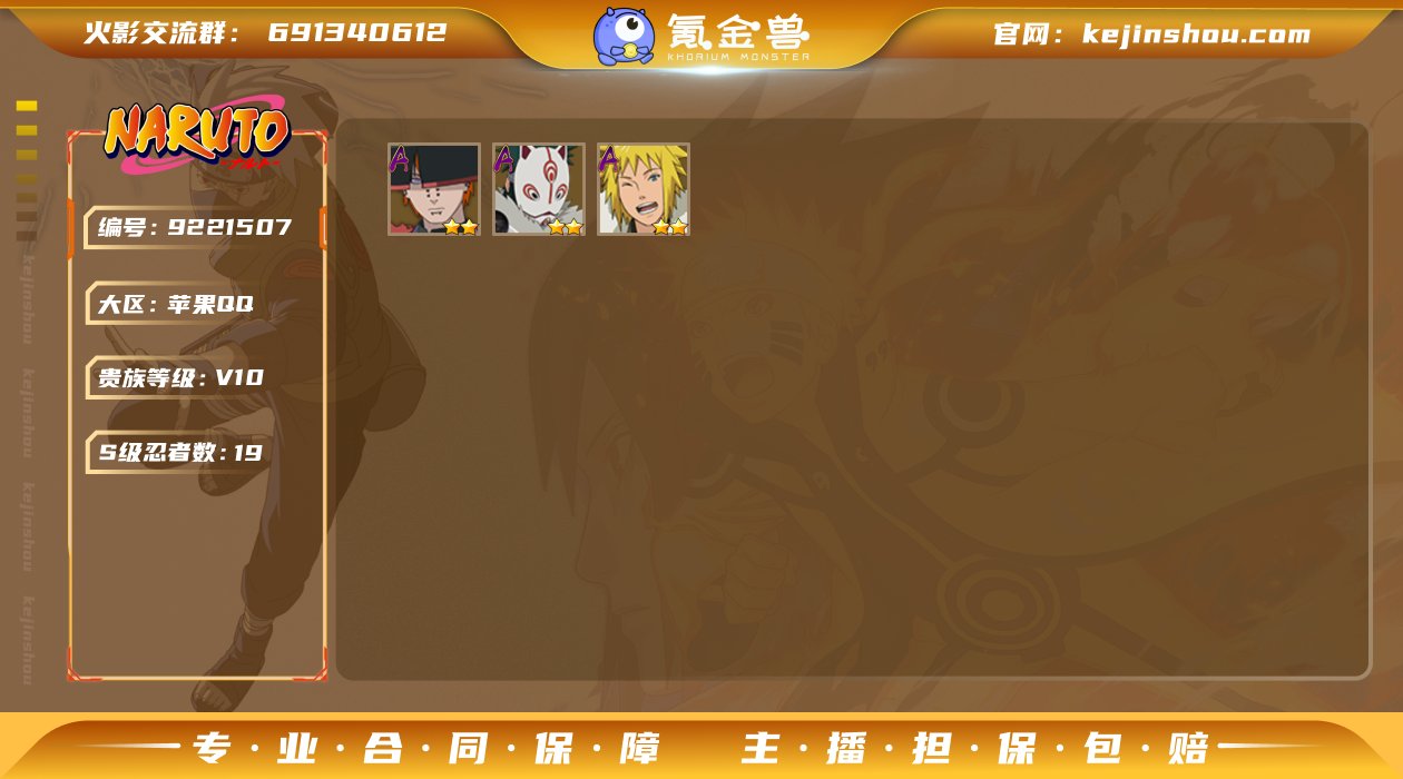 V10 19S忍 33A忍有熊猫 卡卡西5...