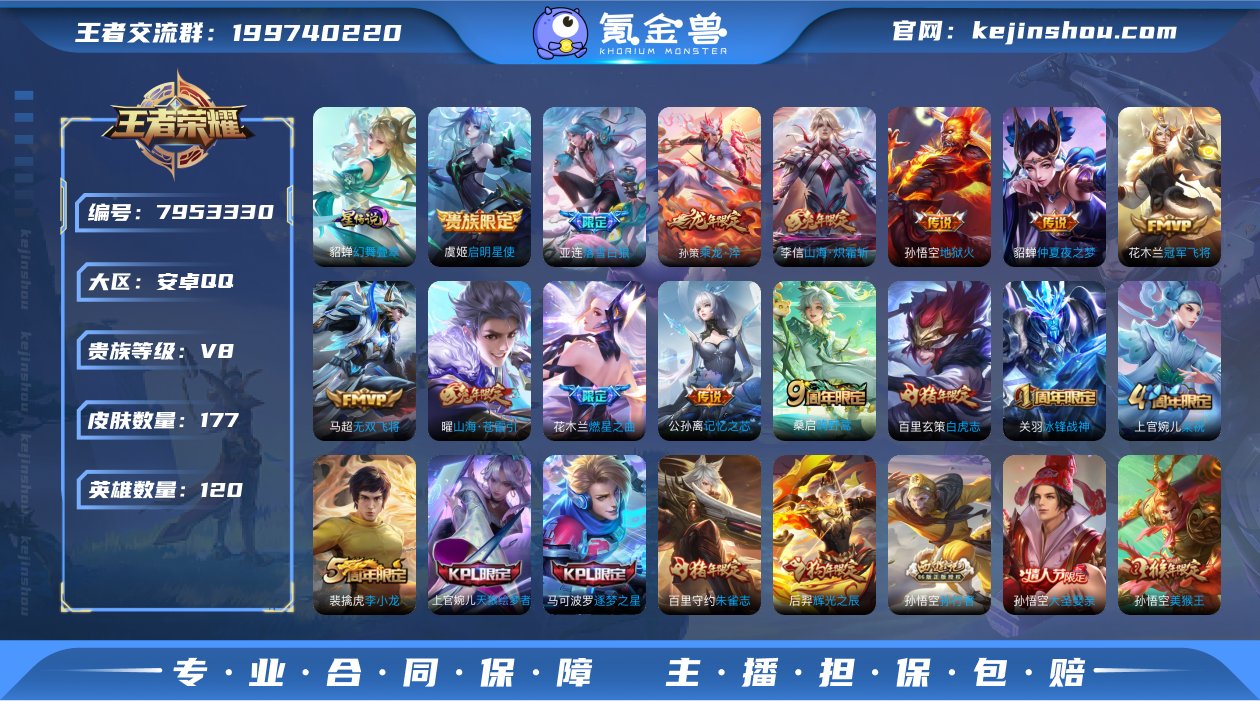 实名: 不可修改 贵族等级: V8 英雄数...