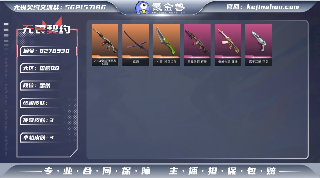 实名: 可修改 皮肤资产价值: 9540 ...