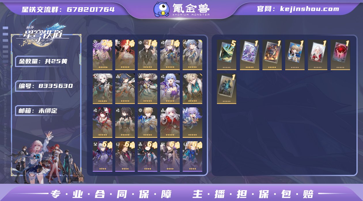 邮箱: 未绑定 开拓者性别: 女 总黄数:...