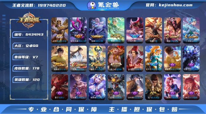 TT v7【飞衡】178皮肤5传说1星元 ...