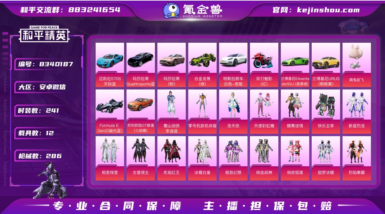 【和平精英】【TXHP314】46粉装，2...