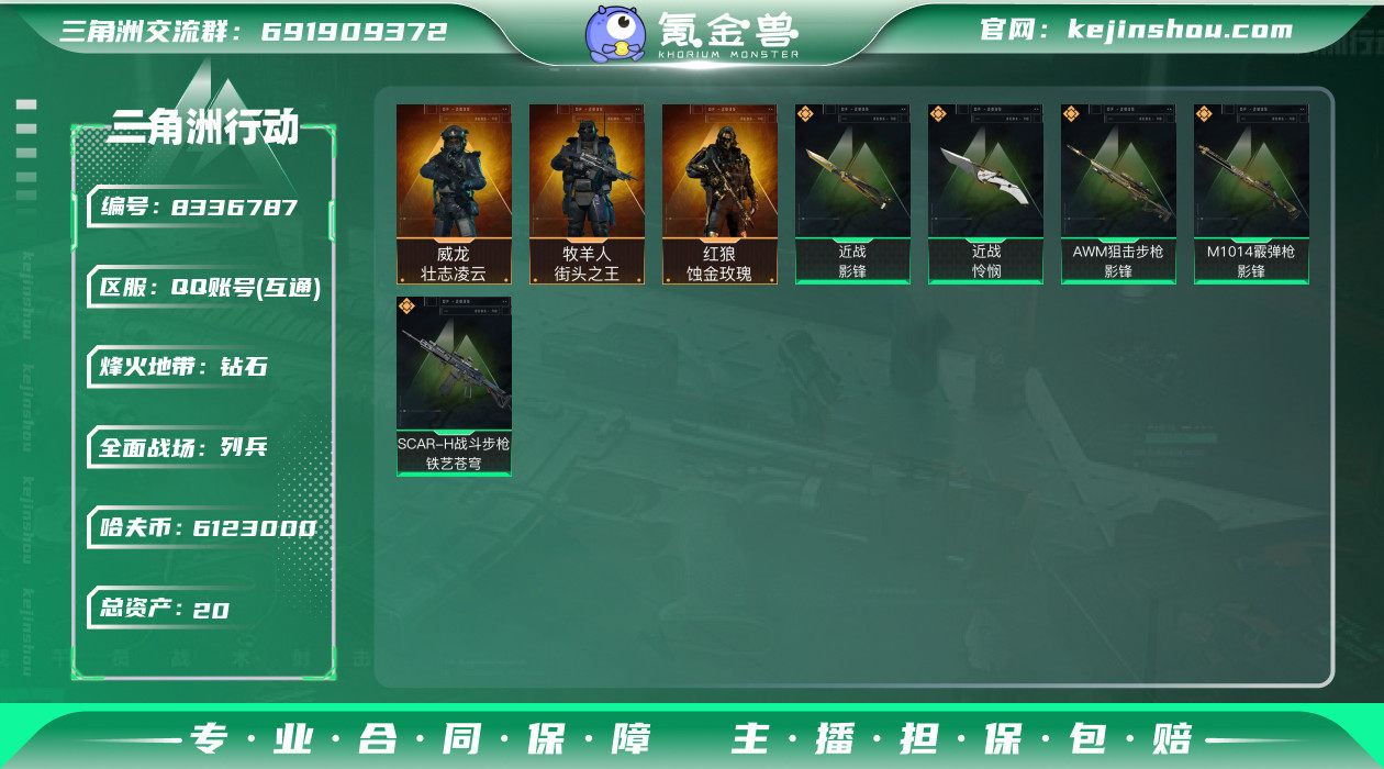 A5270/qq区/可二次/总资产:20....