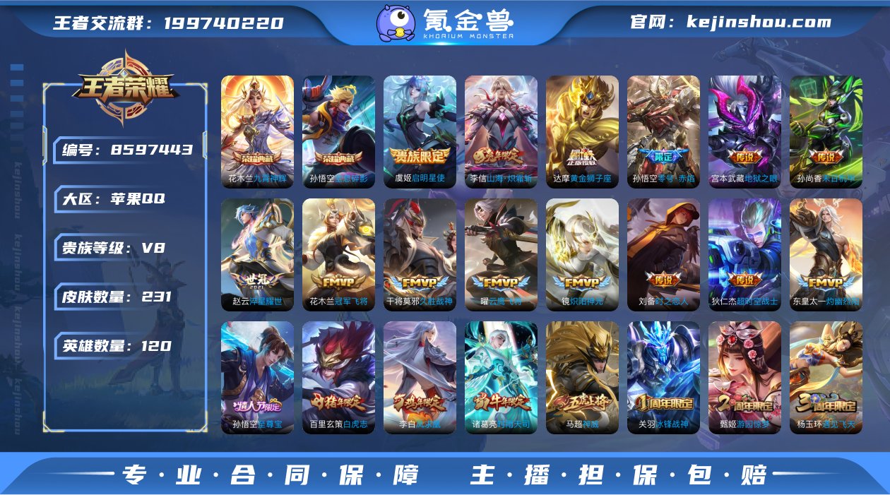 猴子典藏,九霄,电光耗子,小将军,久胜,至...