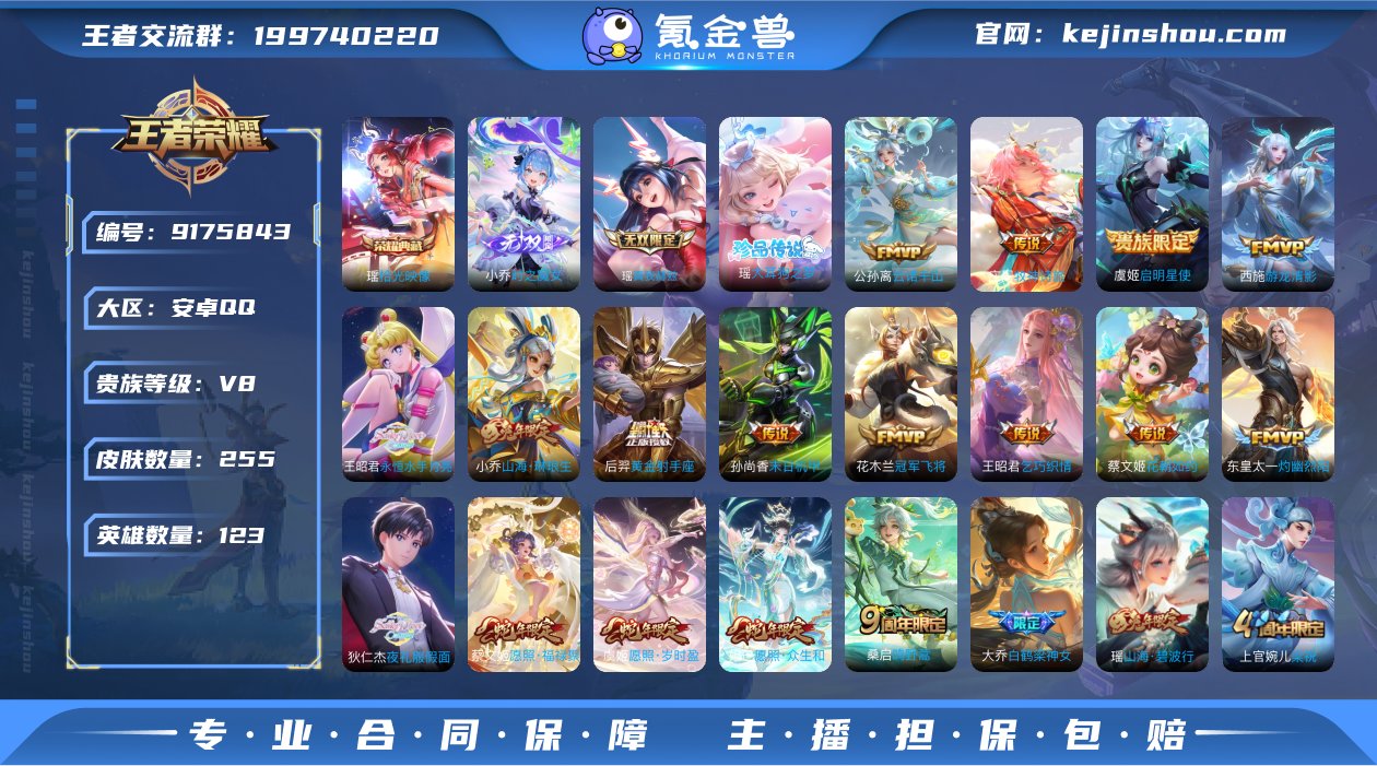 实名: 可修改 贵族等级: V8 英雄数:...