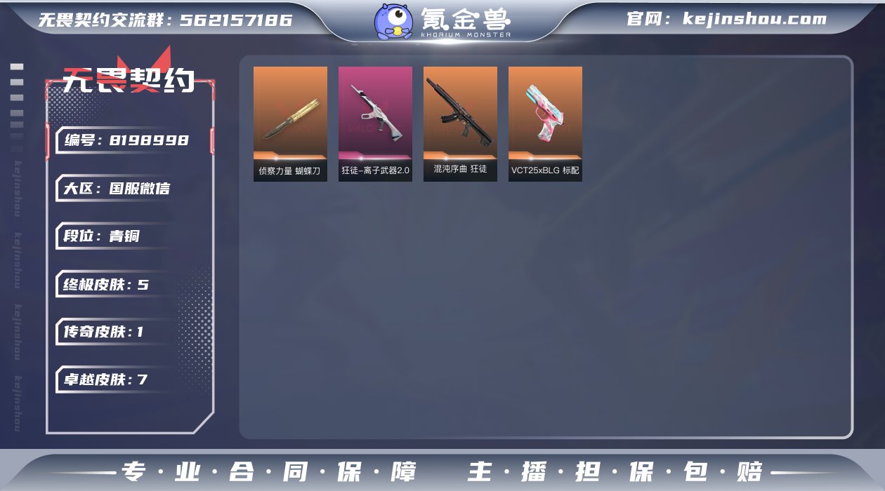 实名: 可修改 皮肤资产价值: 14300...