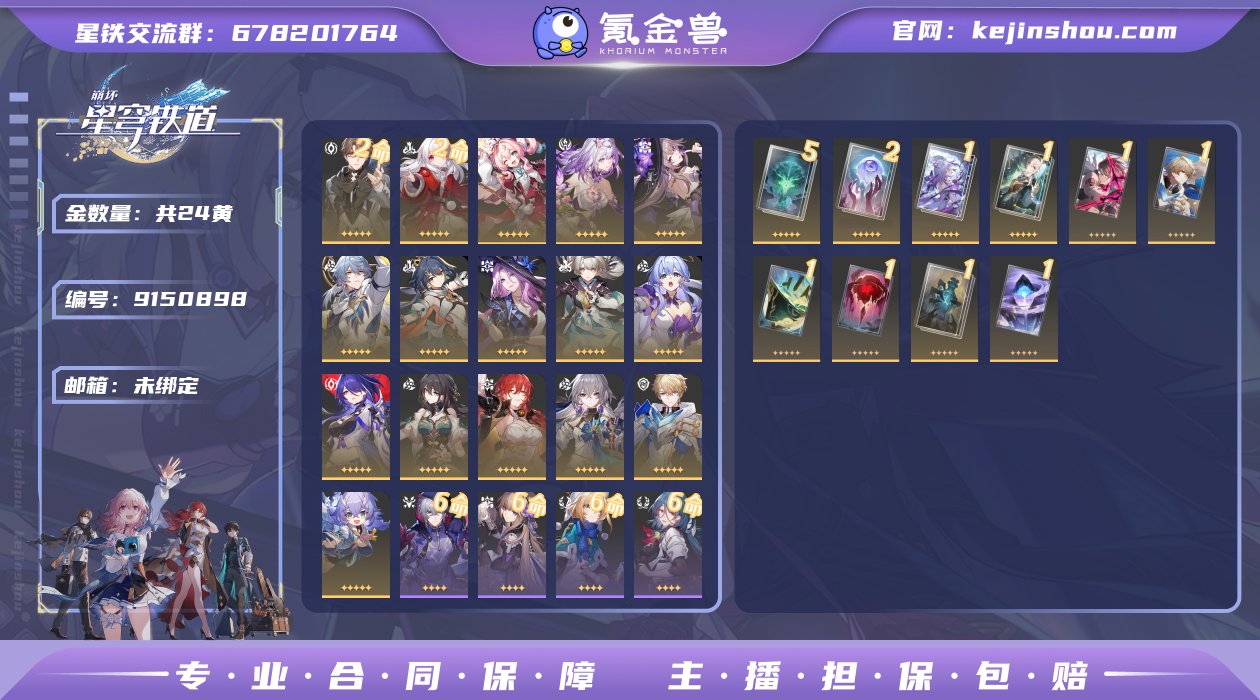 邮箱: 未绑定 开拓者性别: 女 总黄数:...