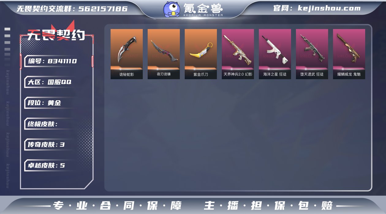 实名: 不可修改 皮肤资产价值: 1340...