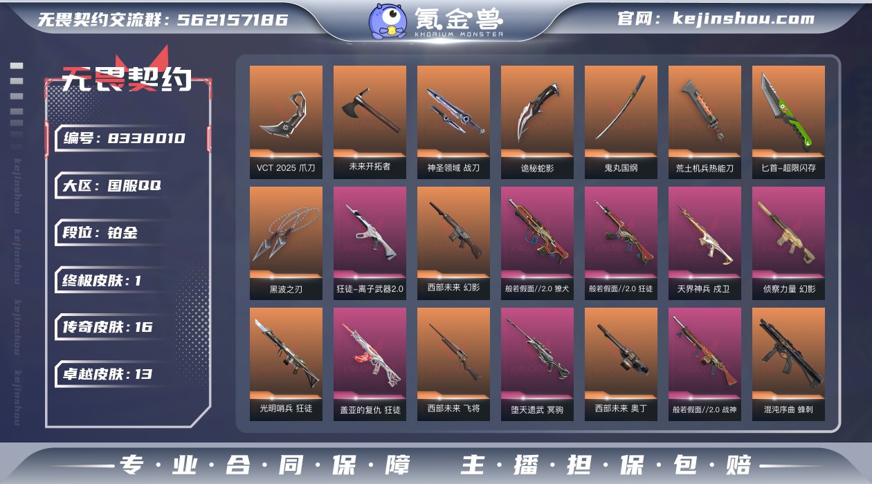 实名: 可修改 皮肤资产价值: 45800...